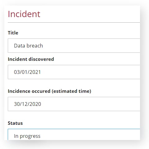 Incident Incident